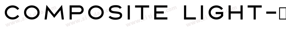 Composite Light字体转换